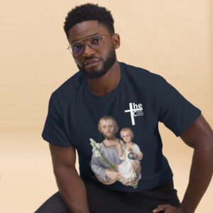 Men's Range st joseph and jesus men's t shirt