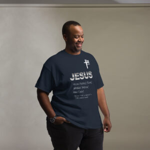 jesus name men's t shirt
