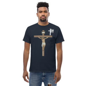 jesus crucified men's t shirt