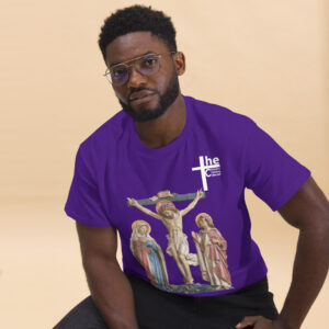 crucifixion scene men's t shirt