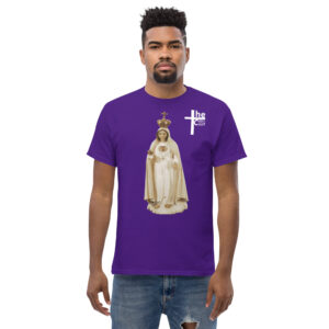 our lady of fatima men's t shirt