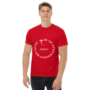 psalm 13:1 men's christian t shirt