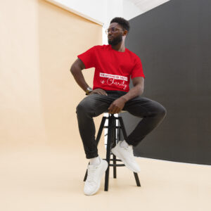 the victory of truth is charity men's christian t shirt