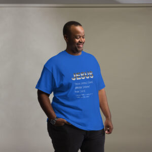 Christian Range jesus name men's christian t shirt