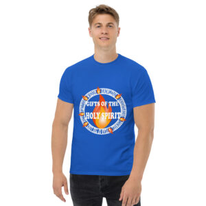 gifts of the holy spirit men's christian t shirt