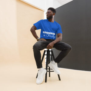 the victory of truth is charity men's christian t shirt