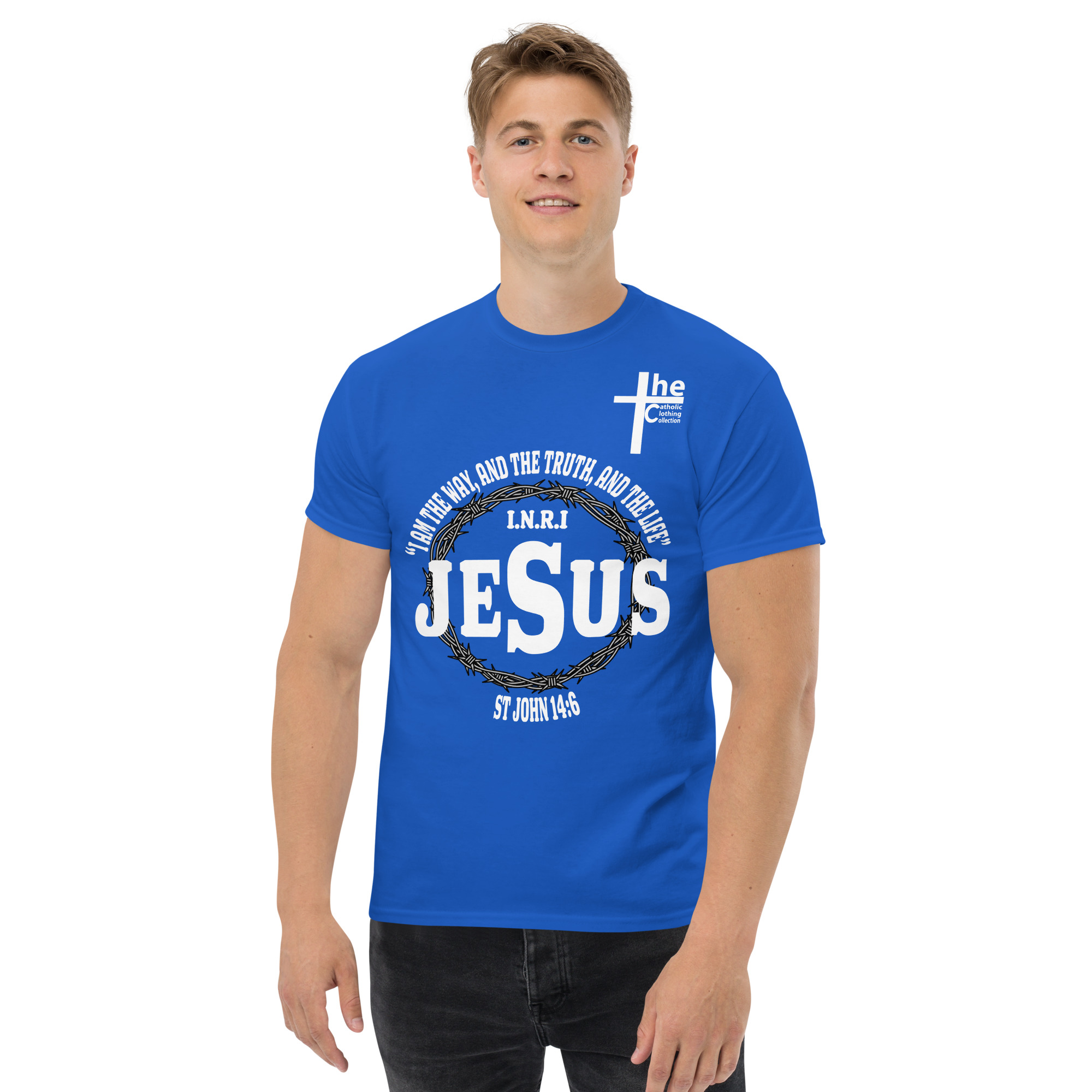 jesus the way, truth and light men's t shirt jesus the way, truth and light men's t shirt