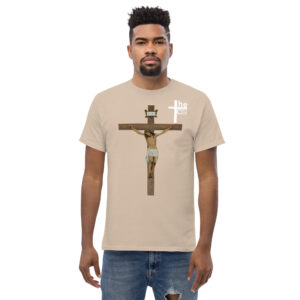 jesus crucified men's t shirt