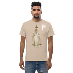 our lady of fatima men's t shirt