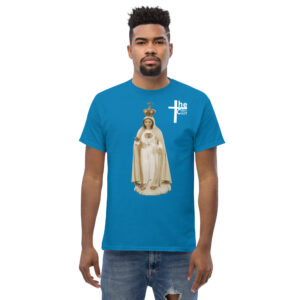 our lady of fatima men's t shirt