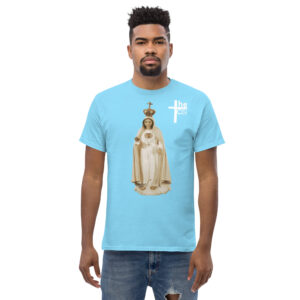 our lady of fatima men's t shirt