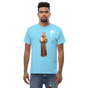 st anthony of padua men's t shirt