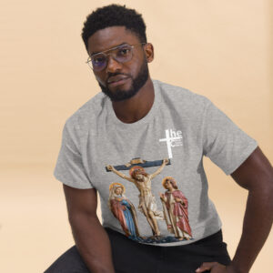 crucifixion scene men's t shirt