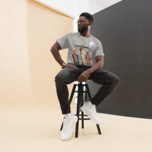 crucifixion scene men's t shirt