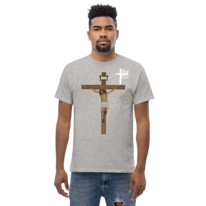 jesus crucified men's t shirt