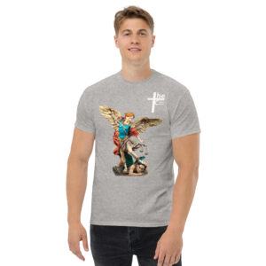 st michael archangel (colour) men's t shirt