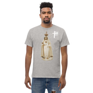 our lady of fatima men's t shirt