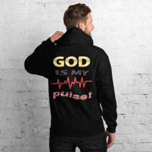 god is my impulse men's christian hoodie