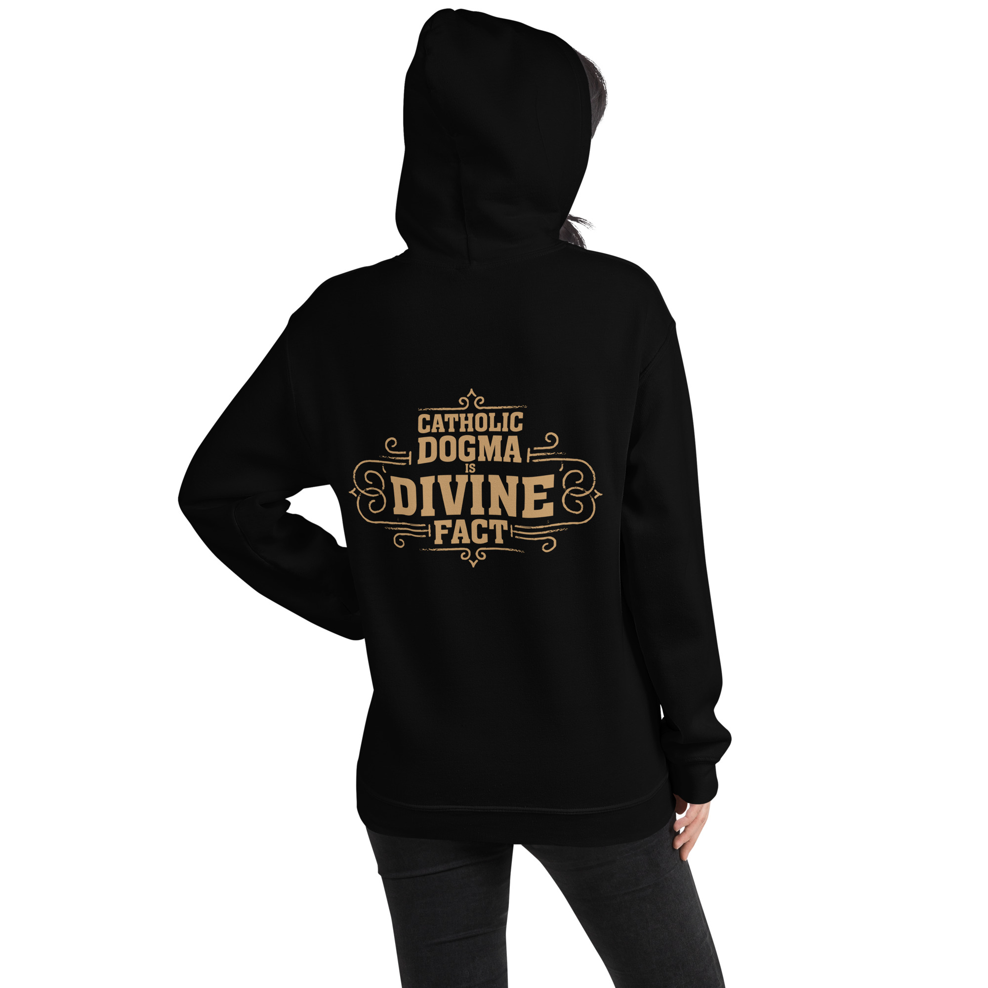 catholic dogma is divine fact women's hoodie catholic dogma is divine fact women's hoodie