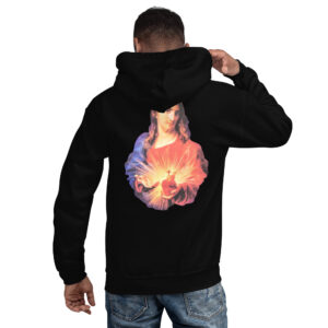 sacred heart of jesus men's hoodie