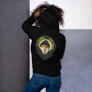 st charbel pray for us women's hoodie
