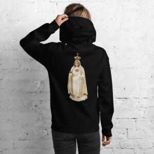 our lady of fatima women's hoodie