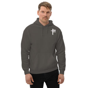 the victory of truth is charity men's hoodie