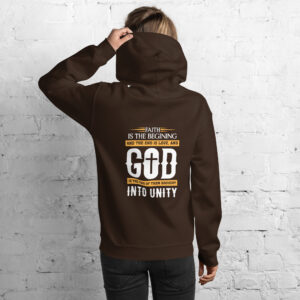 faith and love women's hoodie