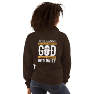 faith and love women's christian hoodie