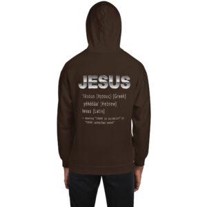 Christian Range jesus name men's christian hoodie