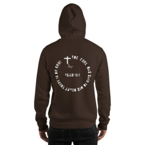 Christian Range psalm 13:1 men's christian hoodie