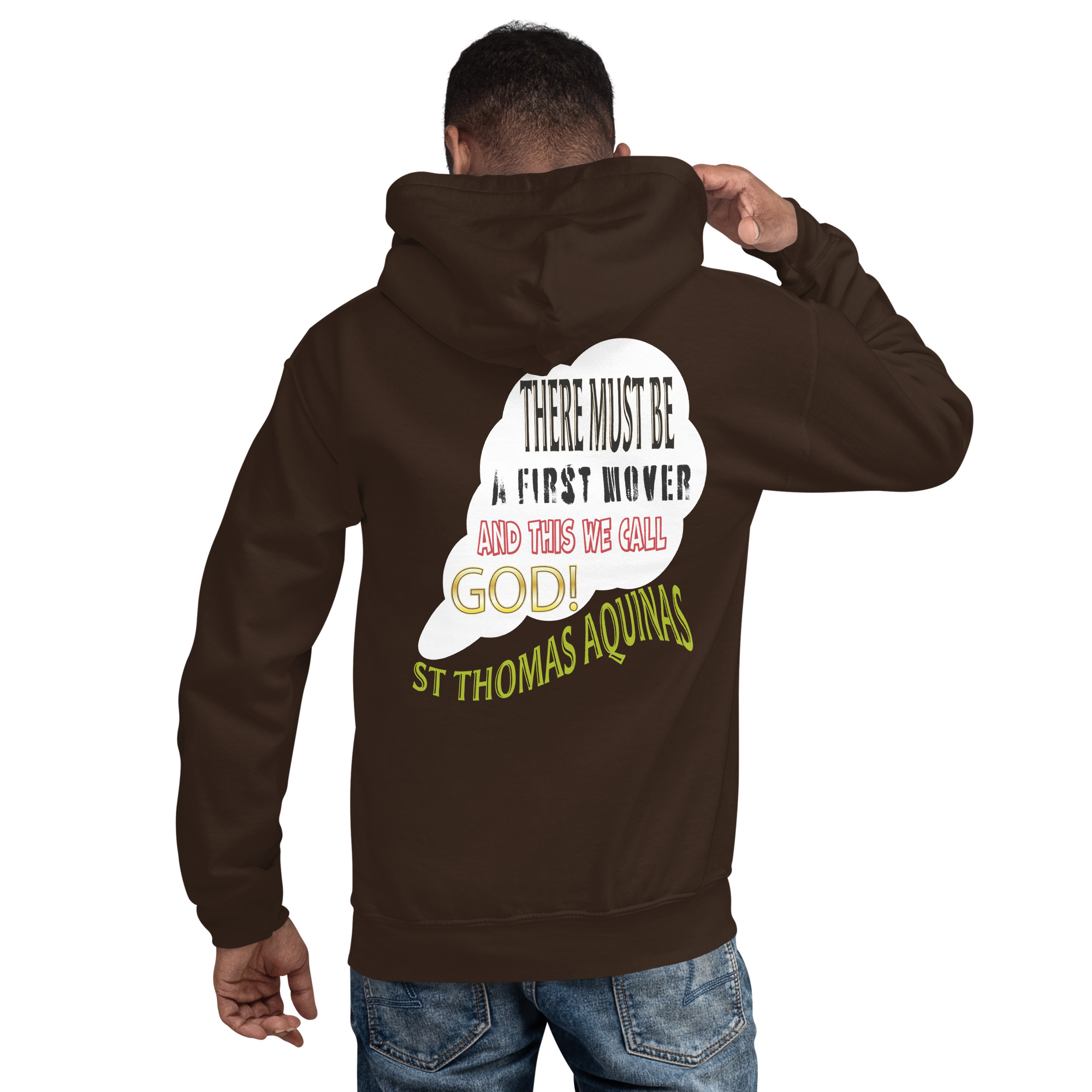 god as first mover by st thomas aquinas men's hoodie god as first mover by st thomas aquinas men's hoodie