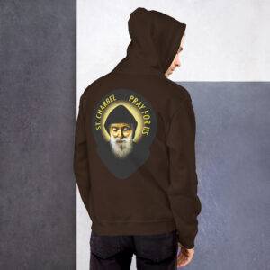 st charbel pray for us men's hoodie