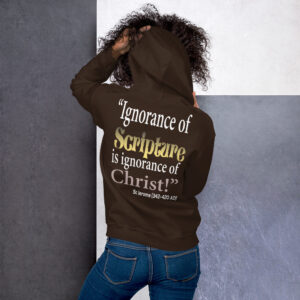 Women's Range ignorance of scripture st jerome women's hoodie