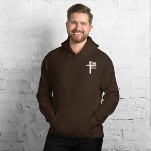 faith and love men's hoodie