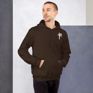 god as first mover by st thomas aquinas men's hoodie