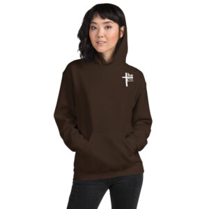 crucifixion scene women's hoodie