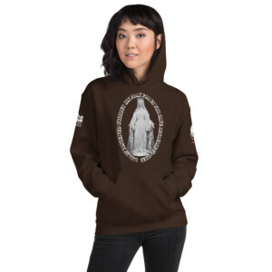 miraculous medal women's hoodie