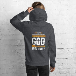 faith and love women's hoodie