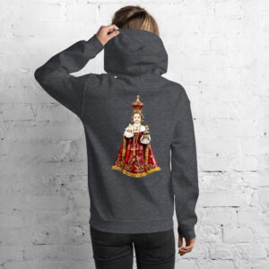 infant of prague women's hoodie