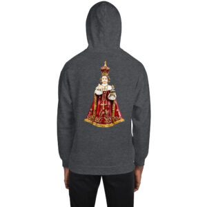 infant of prague men's hoodie