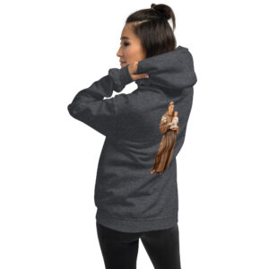 st anthony of padua women's hoodie