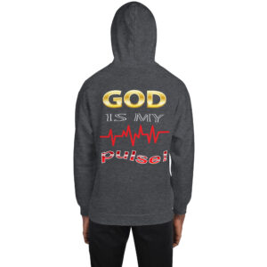 god is my pulse men's hoodie