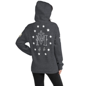 miraculous medal women's hoodie