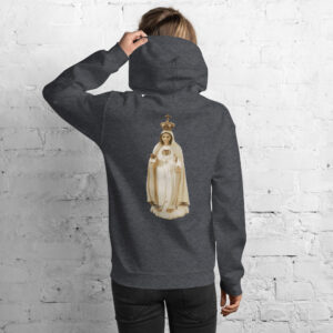 our lady of fatima women's hoodie