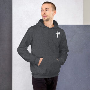 i came, i saw, god conquered men's hoodie