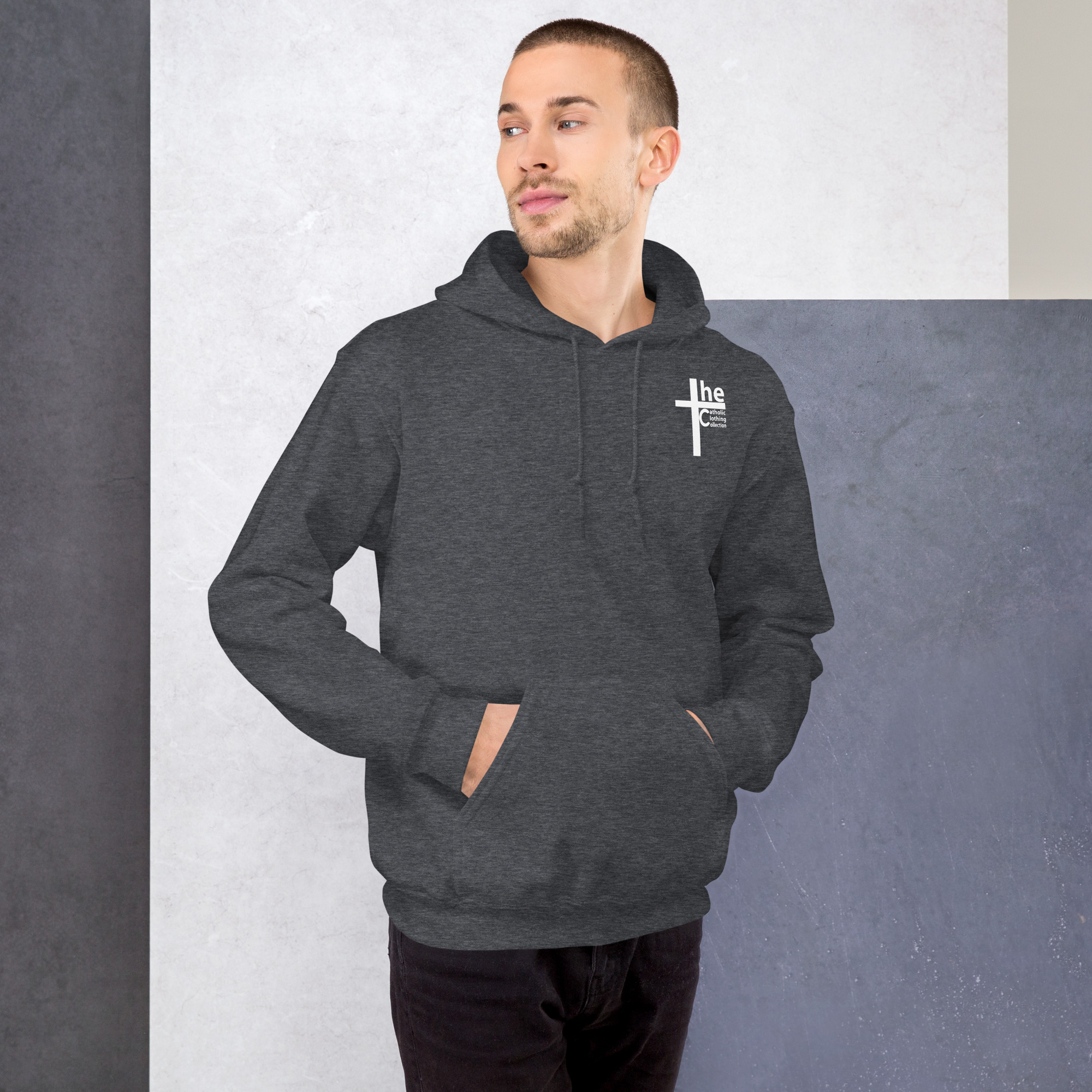 i came, i saw, god conquered men's hoodie i came, i saw, god conquered men's hoodie