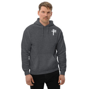 the victory of truth is charity men's hoodie