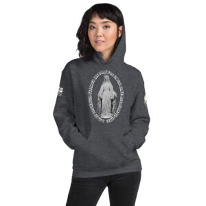 miraculous medal women's hoodie