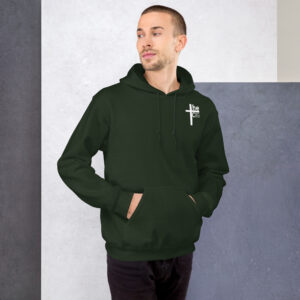 i came, i saw, god conquered men's hoodie